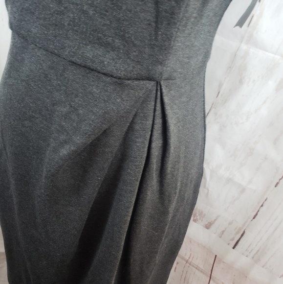 Nanette Lepore Studded Gray Sheath Dress Size 12 - Picture 5 of 7